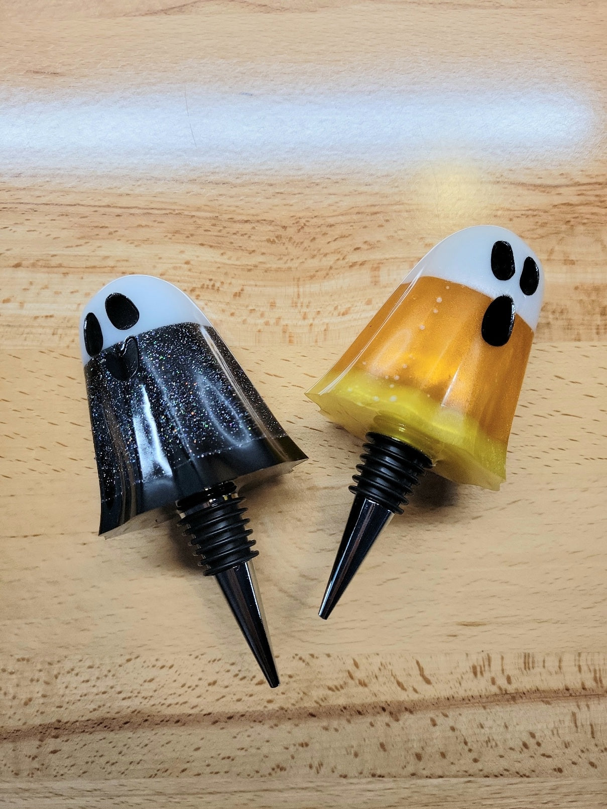 Wine stopper (Candy corn ghost)