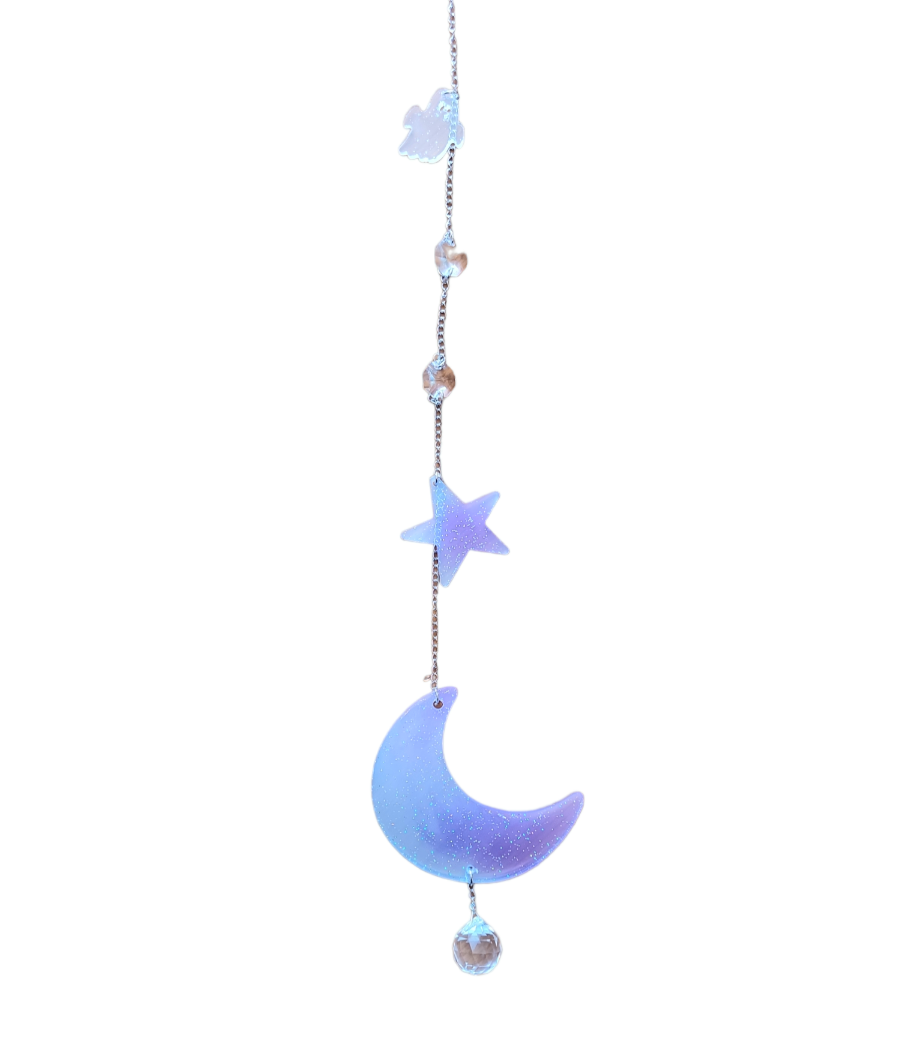 Suncatcher (Moon, Star, Ghost)