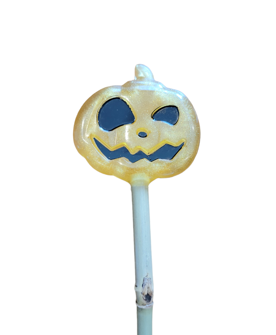 Plant Stake (Jack-o- lantern)