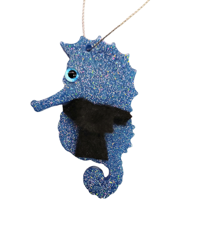 Side eye seahorse Ornament(s)