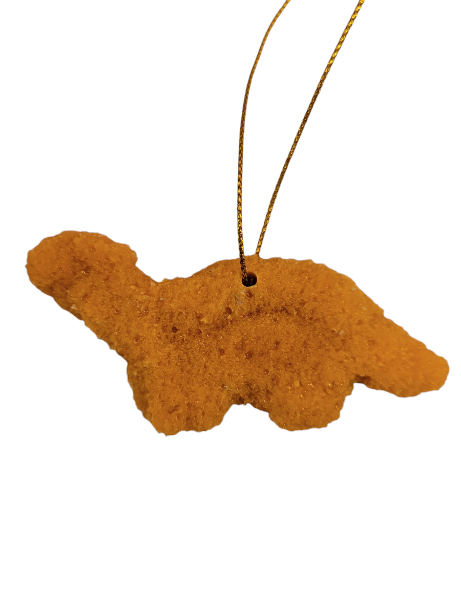 Dino chicken nuggets (ornaments)