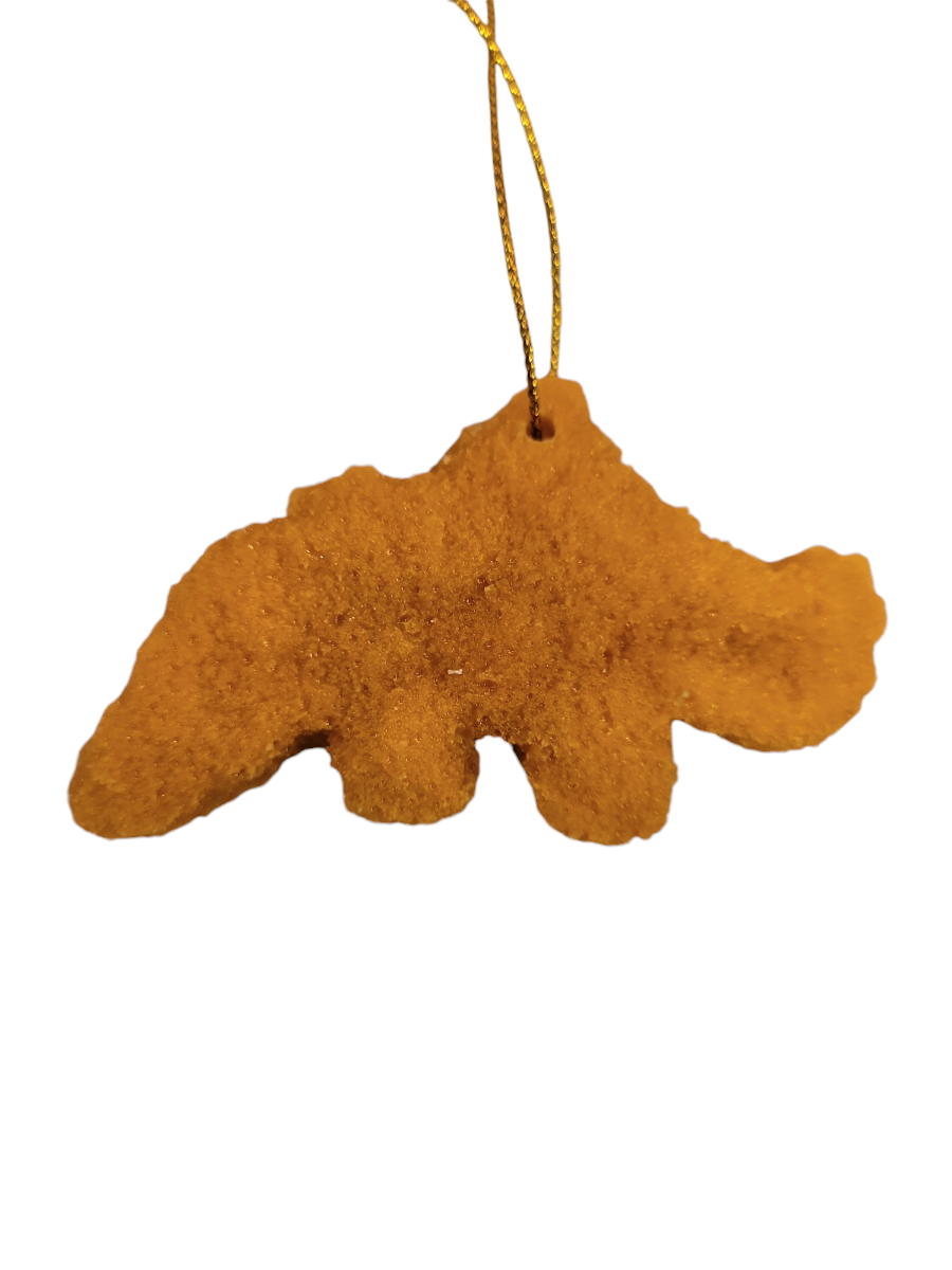 Dino chicken nuggets (ornaments)