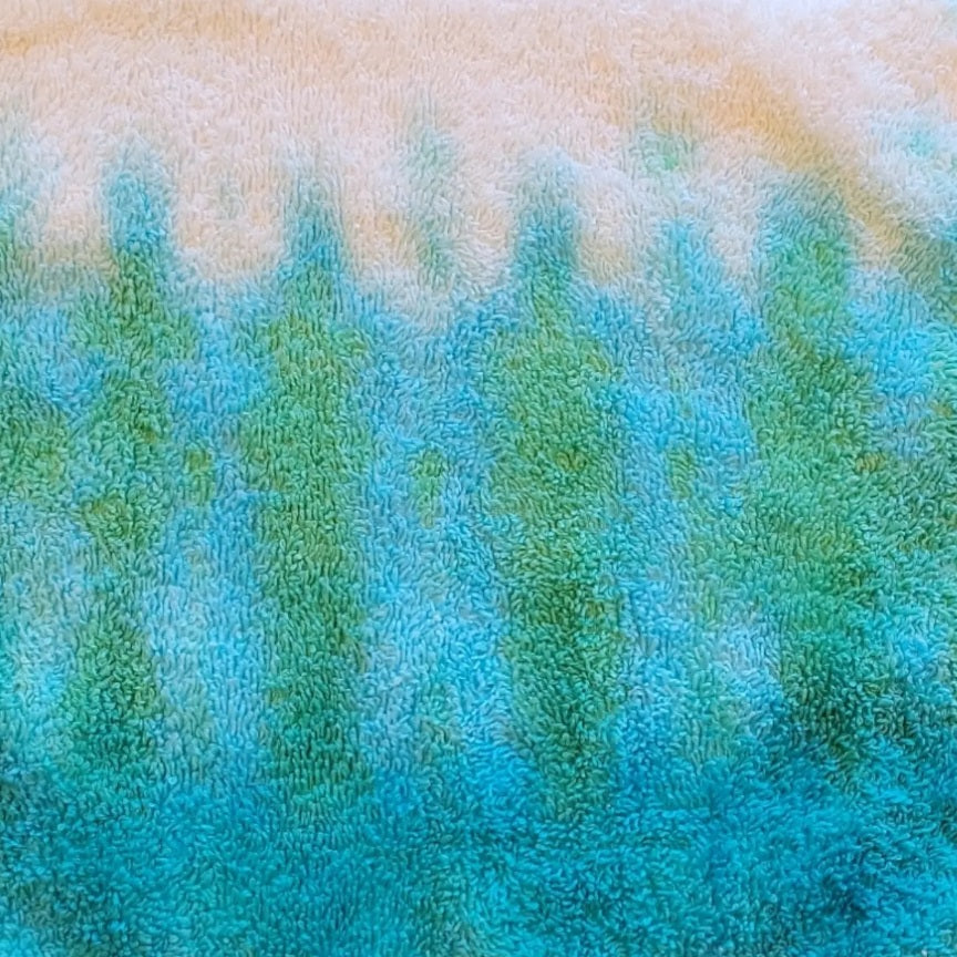 Tie dye washcloth (Hand dyed)